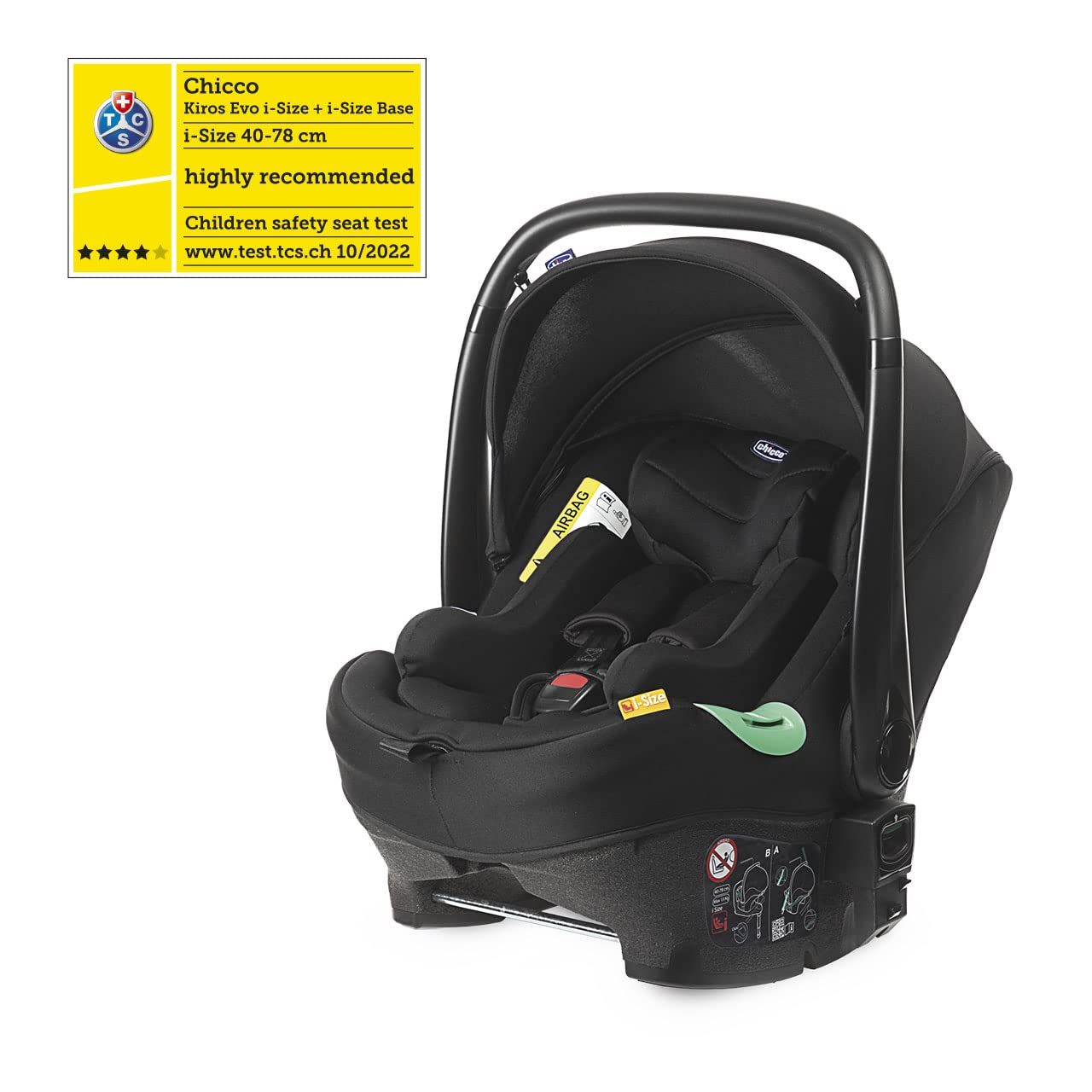 chicco-kiros-evo-i-size-babyschale-40-78-cm-schwarz image 3