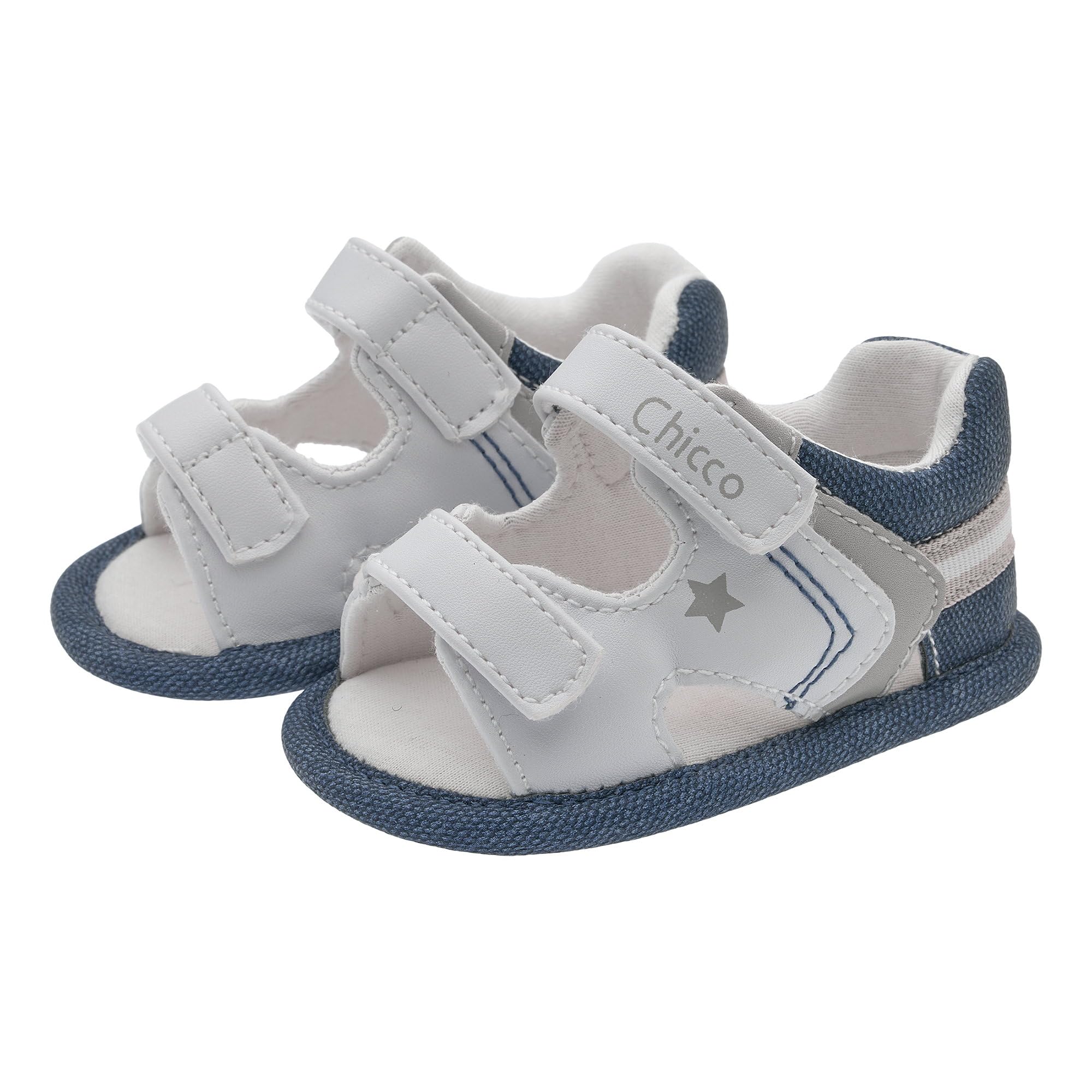 chicco-baby-sandalen-klett-babyschuhe-blau-wei image 5