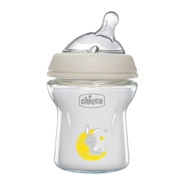 chicco-natural-feeling-babyflasche-150-ml-glas-anti-kolik-0 image 1