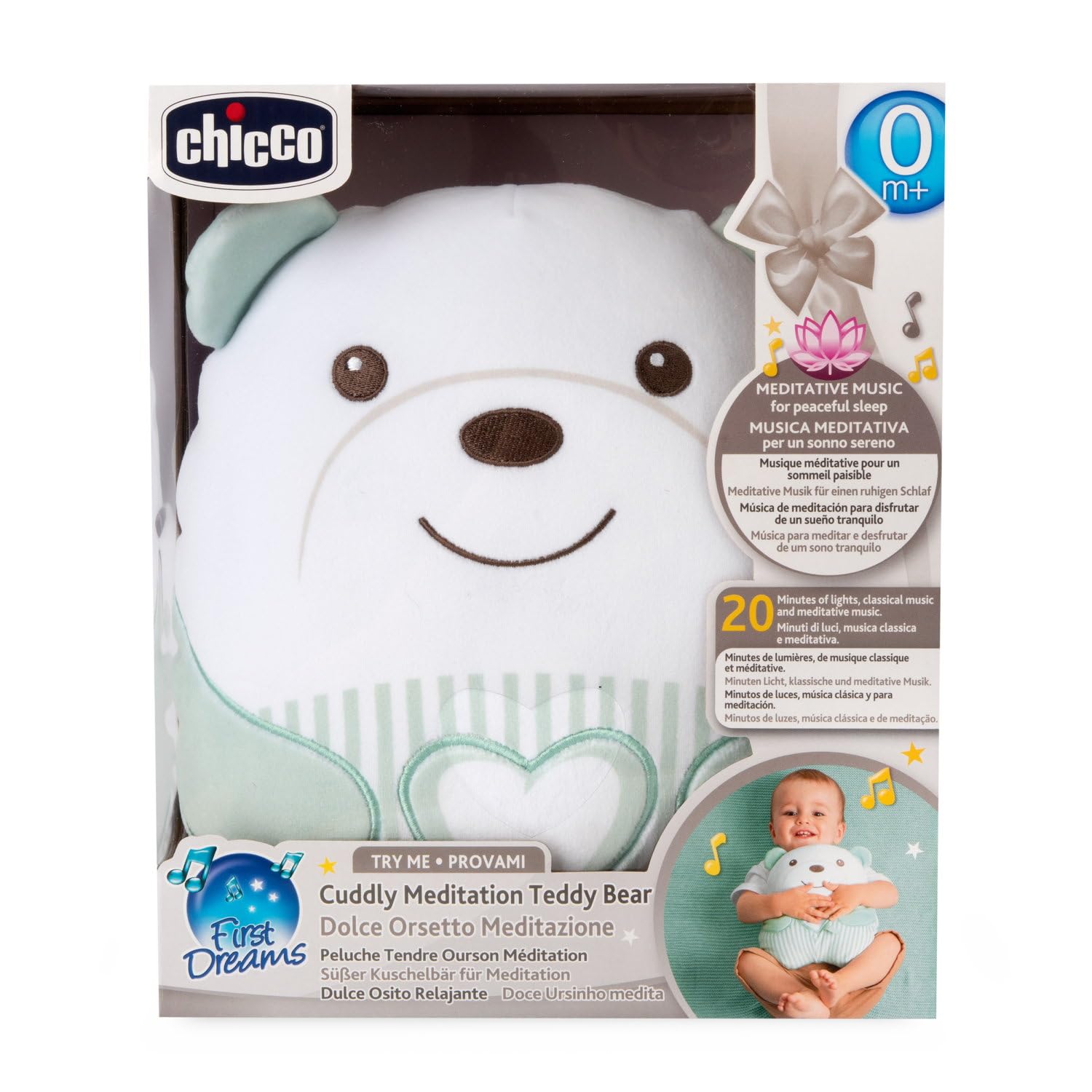 chicco-schnurrende-katze-gr-n-pl-schtier-ab-0-monate image 7