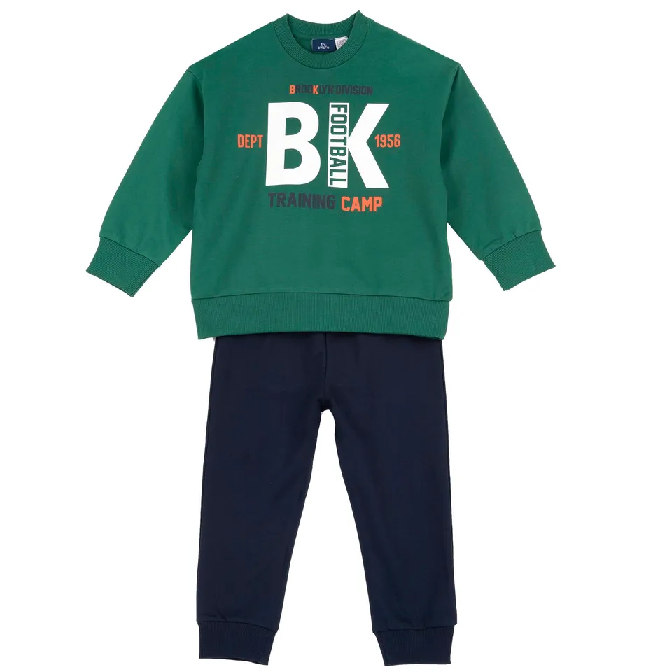 chicco-jungen-trainingsanzug-3-jahre-set-sweatshirt-hose-bequem image 1