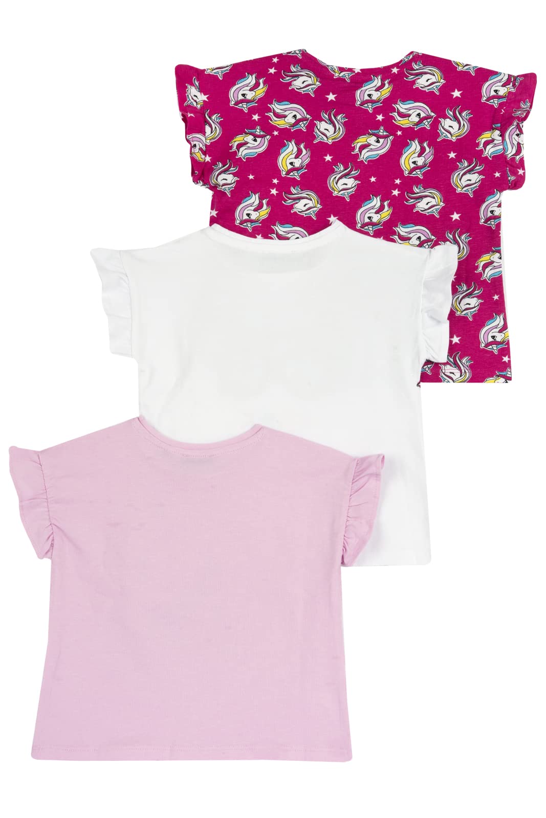 chicco-m-dchen-t-shirt-3er-set-baumwolle-gelb image 2