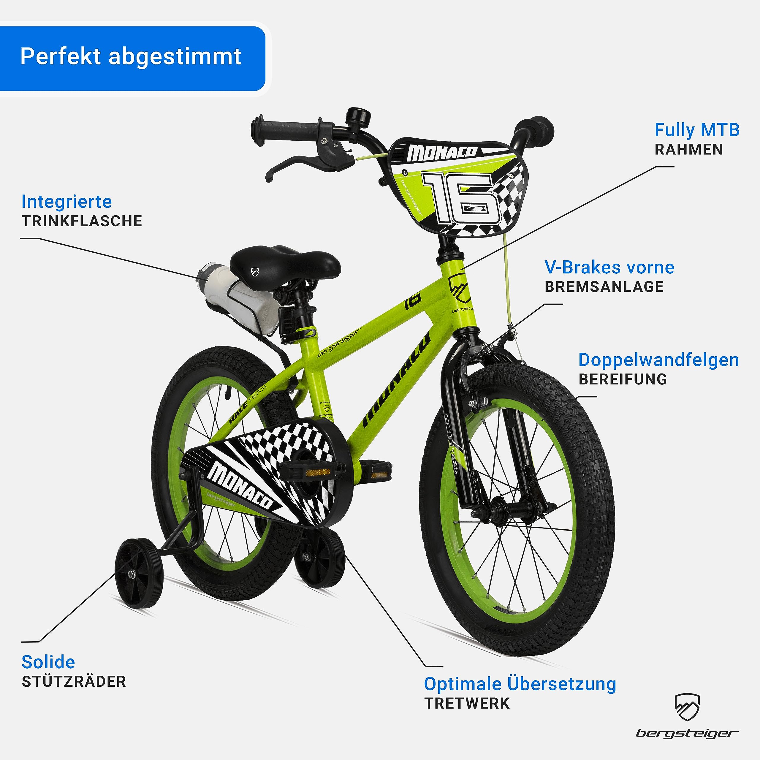 bergsteiger-monaco-16-zoll-kinderfahrrad-racing-green-bmx image 5