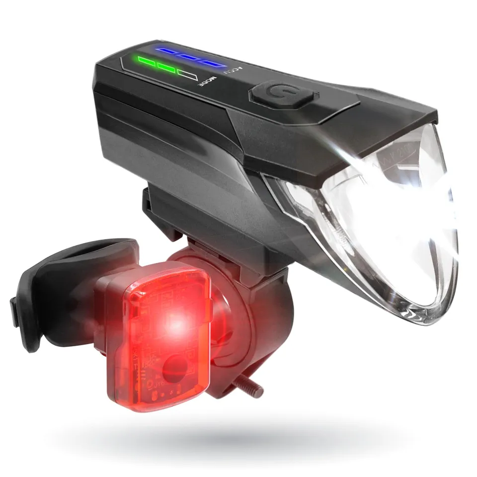 bergsteiger-led-fahrradlicht-set-usb-aufladbar-vorne-hinten image 1
