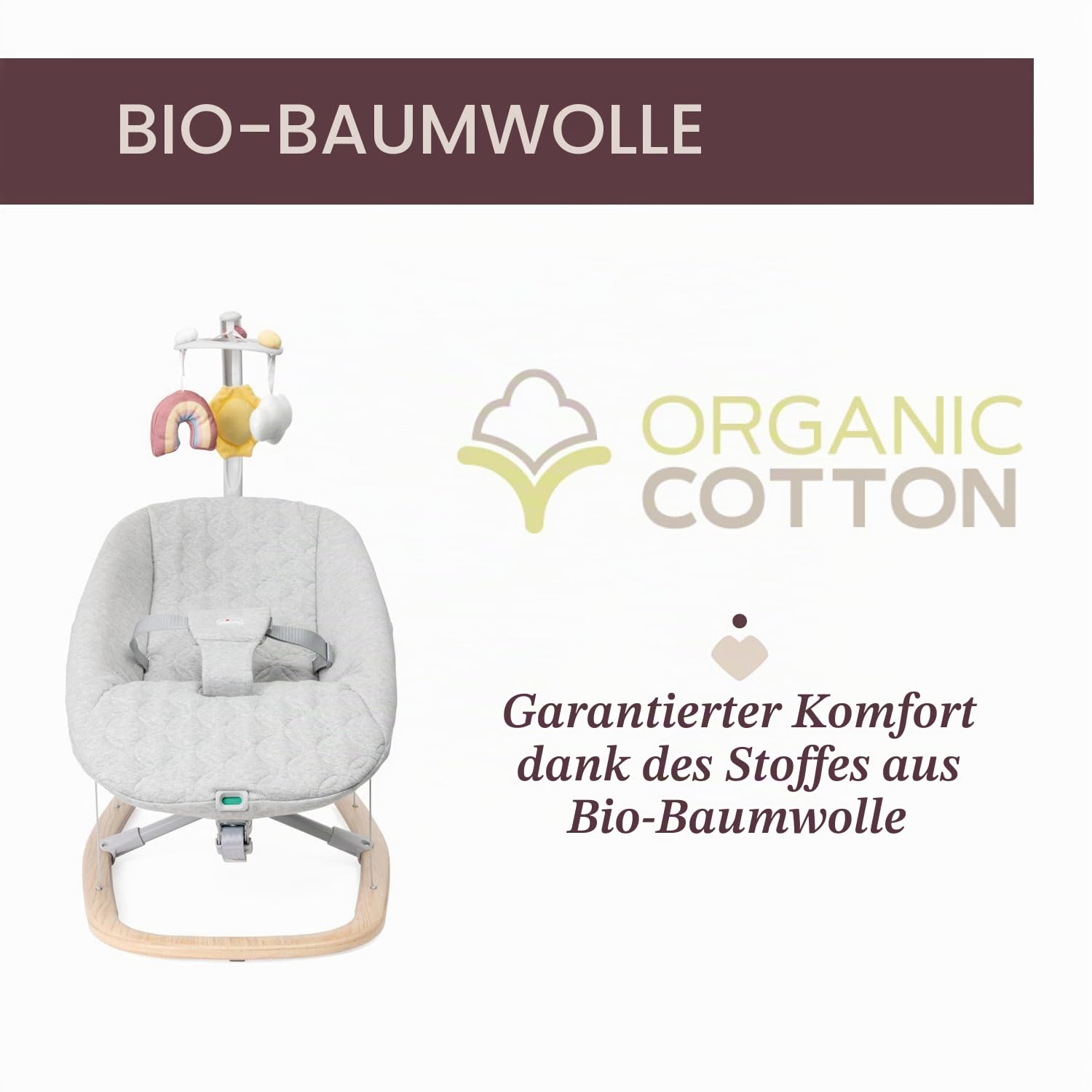 chicco-zen-wave-babywippe-0-6-monate-bio-baumwolle-spielbogen image 3