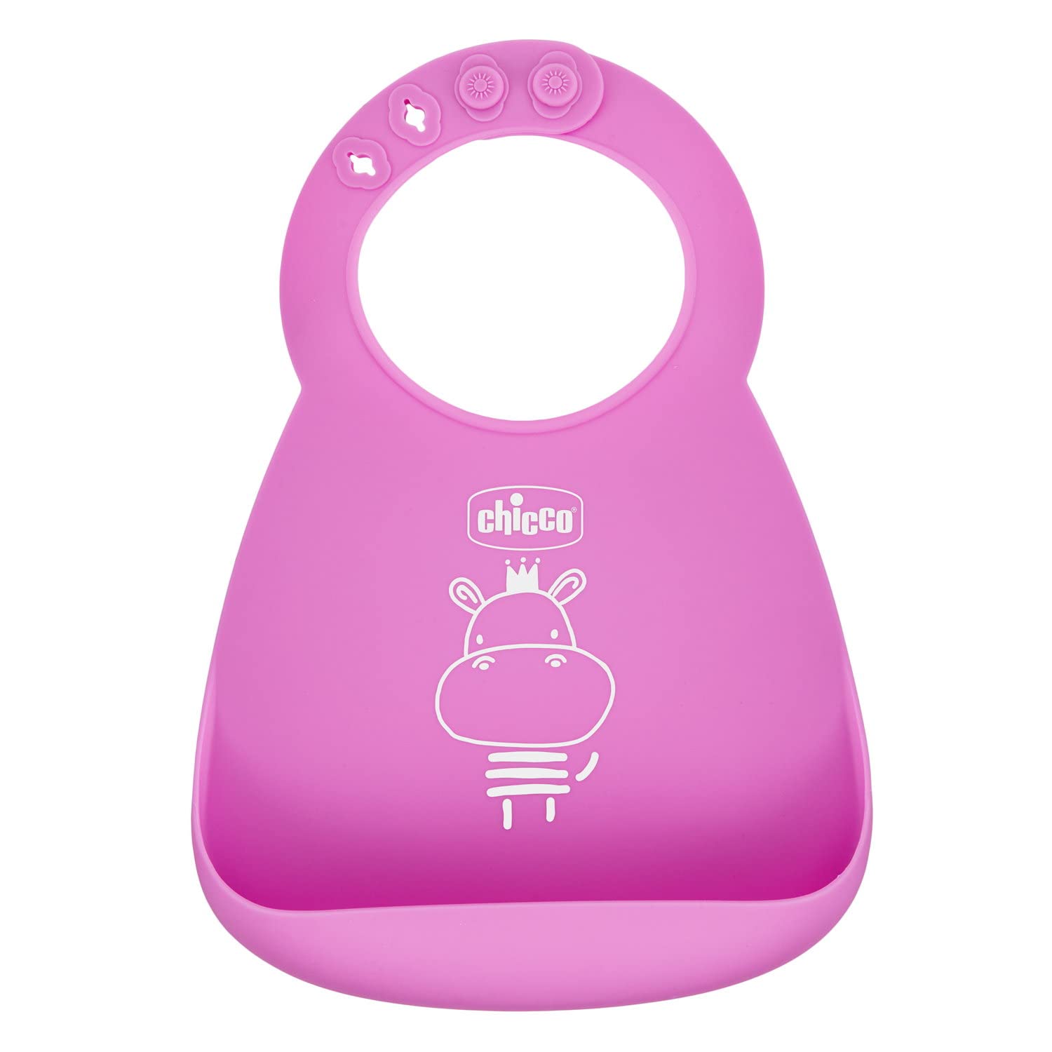 chicco-silikonl-tzchen-rosa-mit-auffangschale-verstellbar image 1