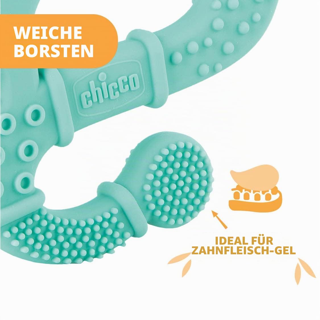 chicco-soft-clean-bei-ring-eidechse-blau-silikon-2m image 6