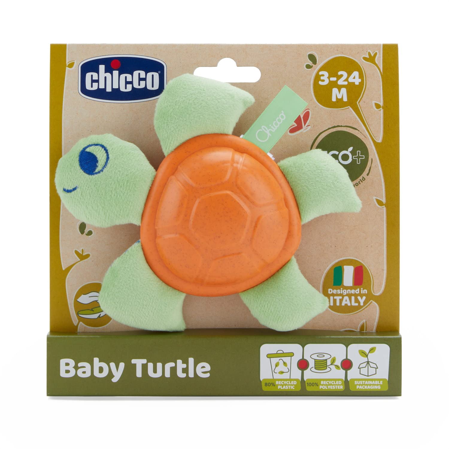 chicco-baby-turtle-eco-rassel-schildkr-te-recycelt image 2