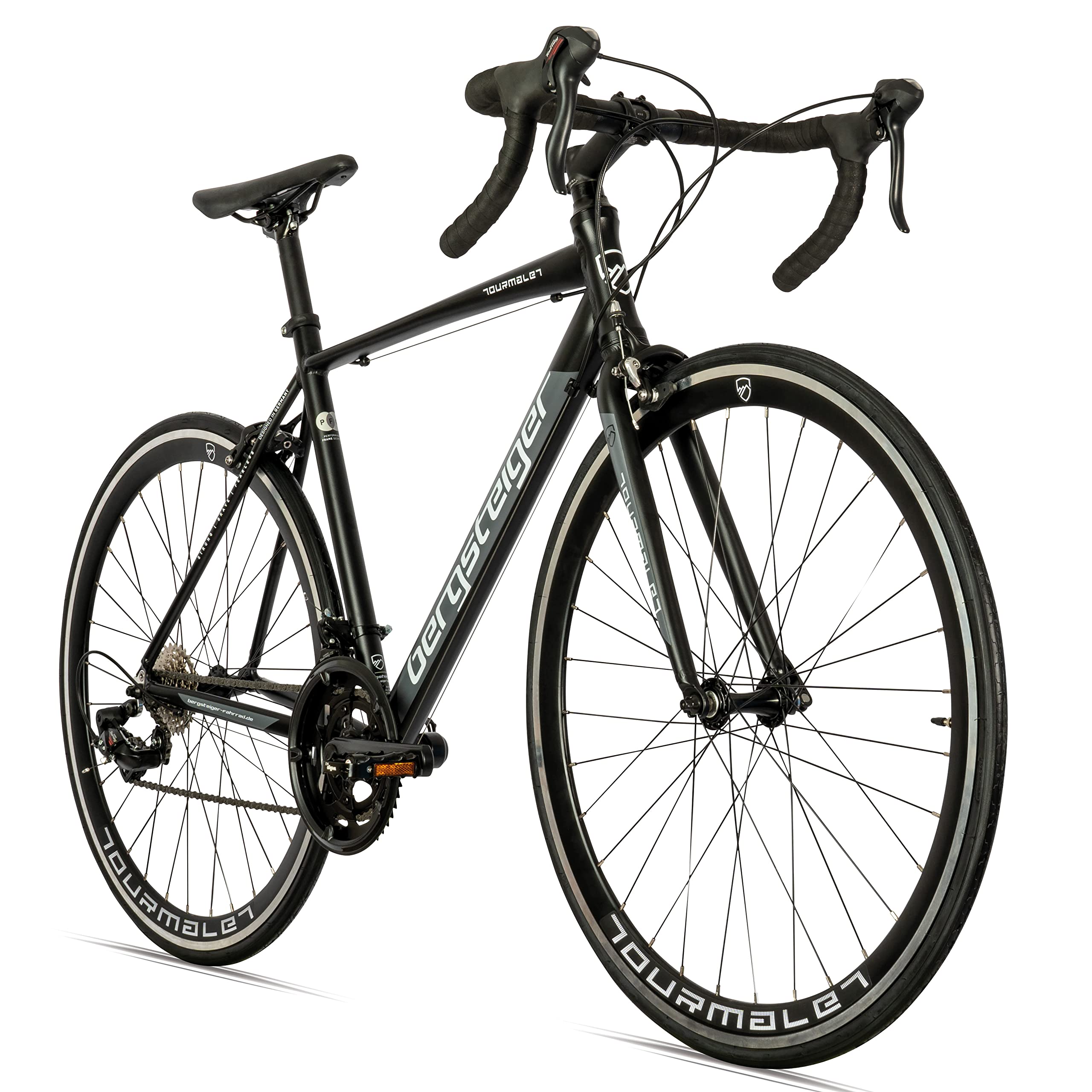 bergsteiger-tourmalet-28-zoll-rennrad-schwarz-gr-n-14-gang-alu image 8