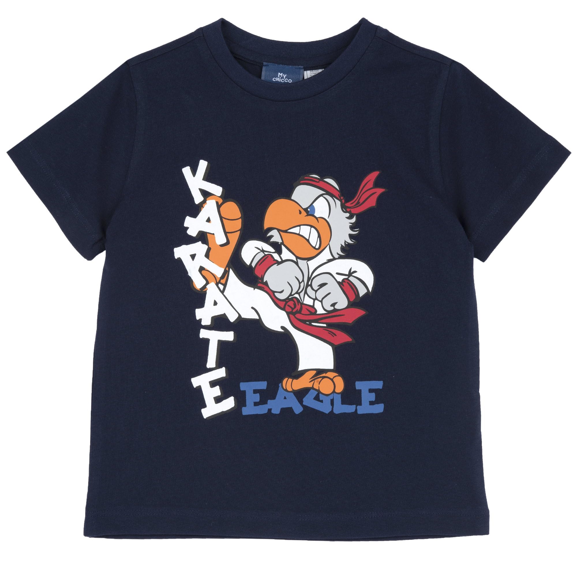 chicco-jungen-t-shirt-rot-4-jahre-kurzarm image 4