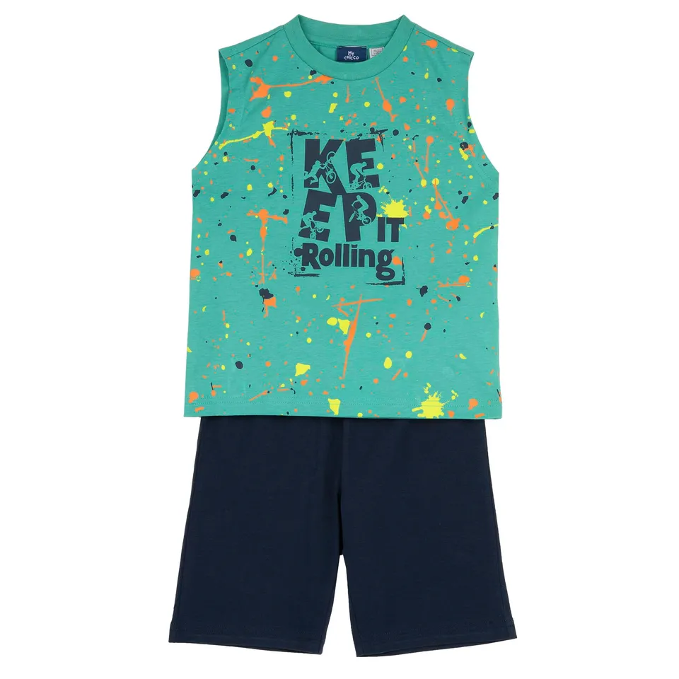 chicco-jungen-set-unterhemd-und-shorts-gr-5-jahre image 1