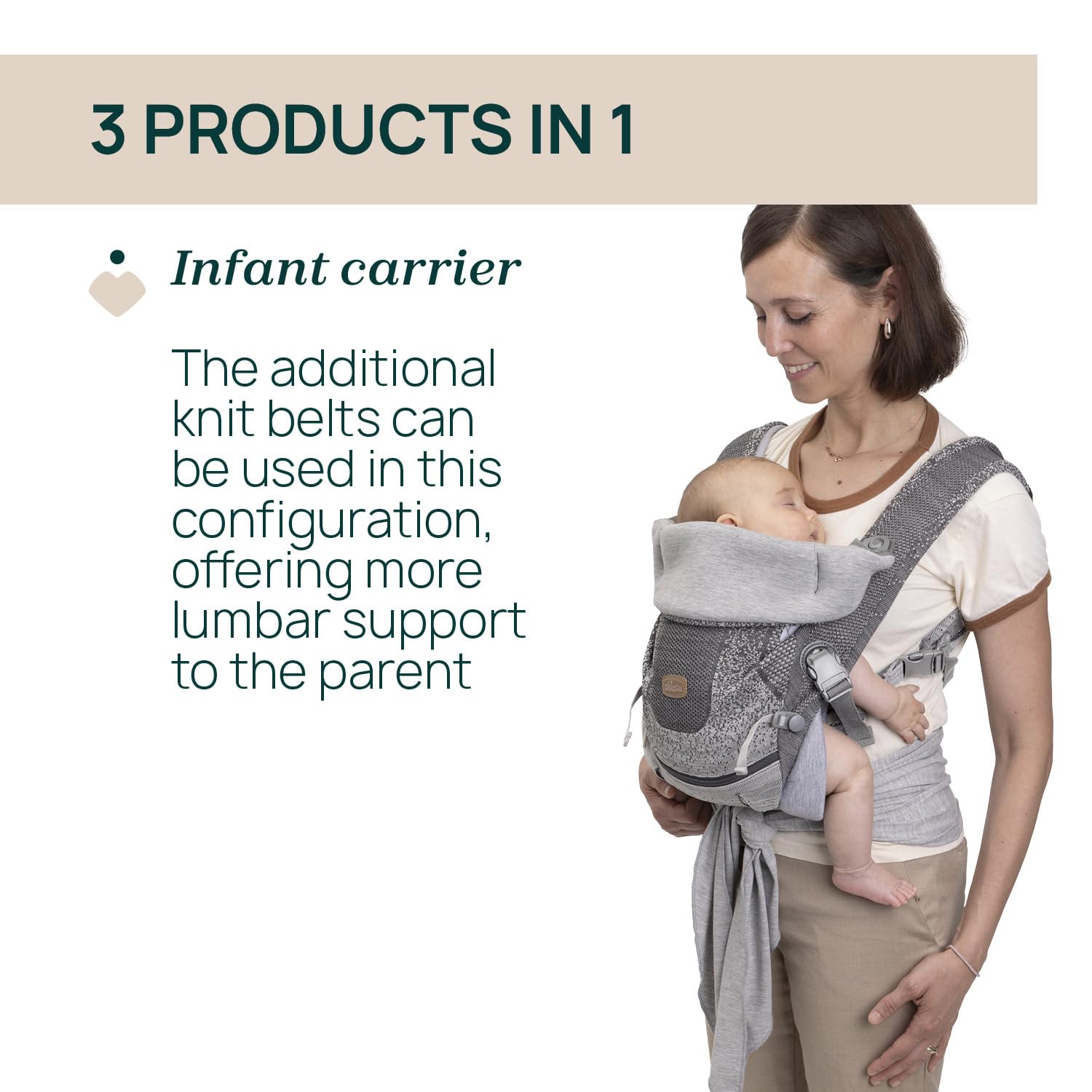 chicco-airy-hip-fit-babytrage-3-in-1-0-15-kg-atmungsaktiv image 3