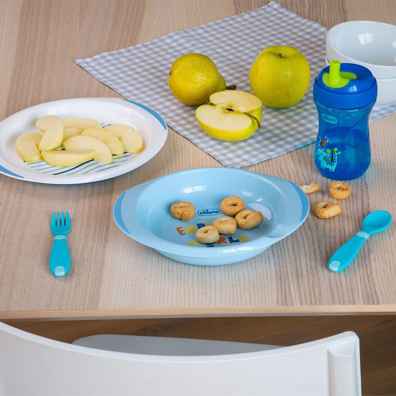 chicco-baby-geschirr-set-rosa-becher-teller-besteck-12m image 5