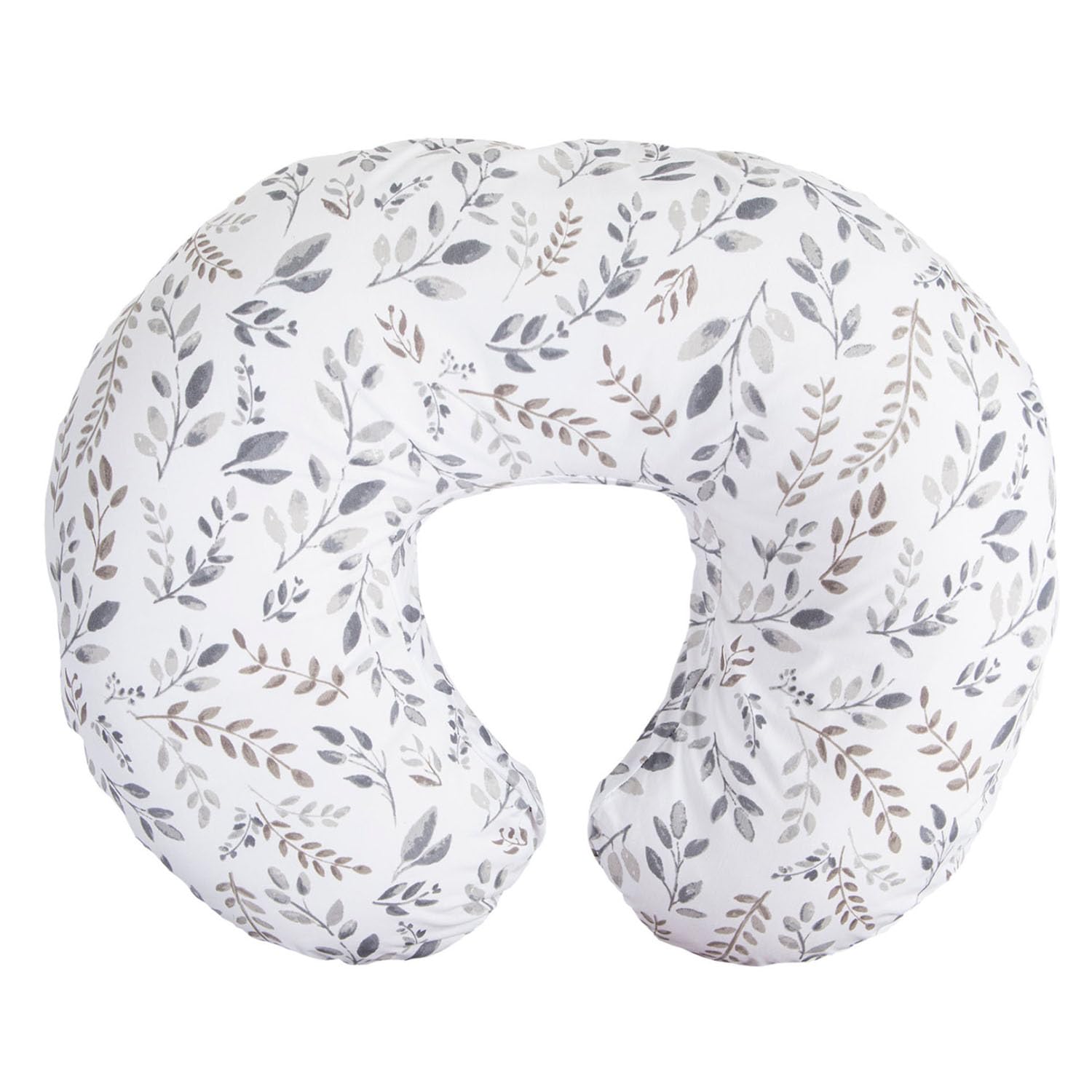 chicco-boppy-stillkissen-grey-leaves-maschinenwaschbar image 1