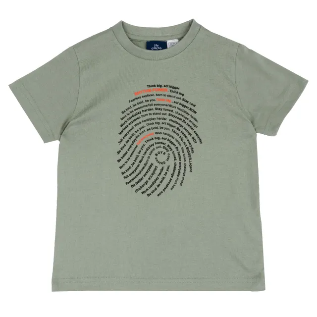chicco-t-shirt-jungen-baumwolle-5-jahre-kurzarm-gr-n image 1