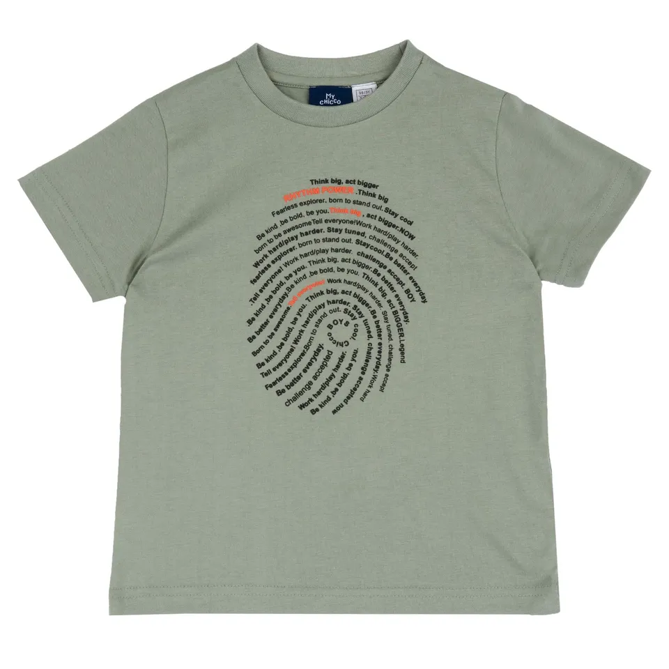 chicco-t-shirt-jungen-baumwolle-5-jahre-kurzarm-gr-n image 1