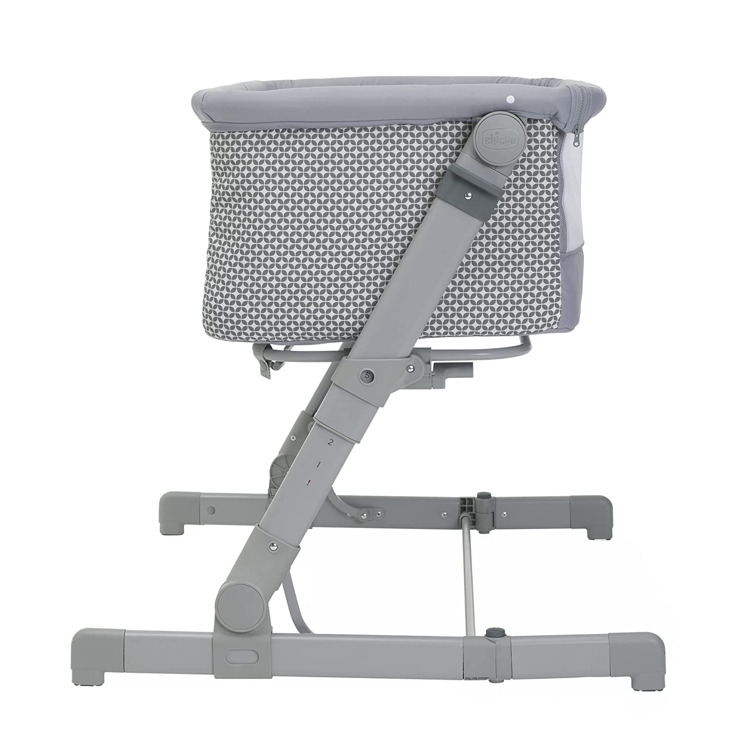 chicco-next2me-go-beistellbett-hellgrau-mit-matratze image 5