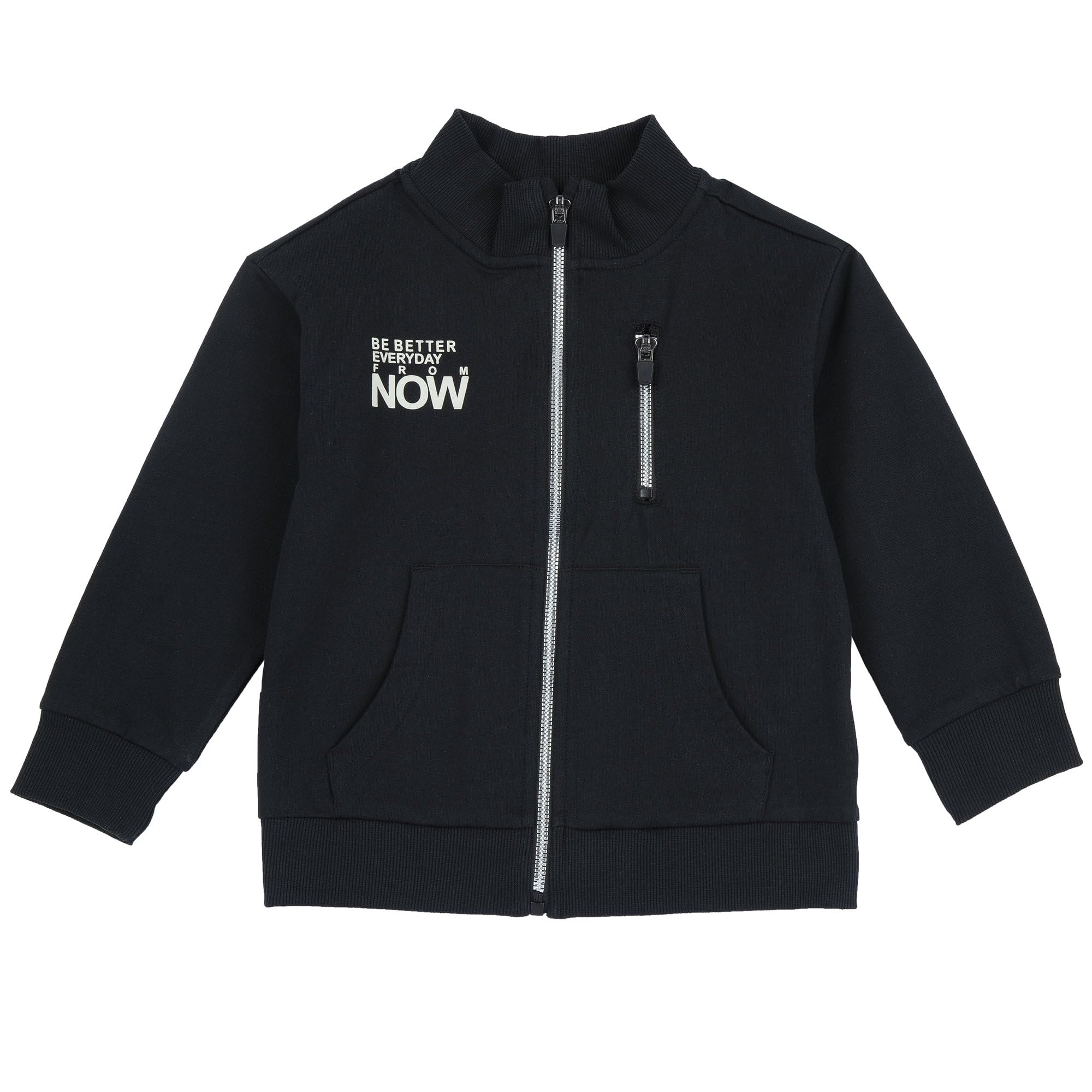 chicco-jungen-sweatshirt-baumwolle-blau-gr-n-schwarz-pullover image 5