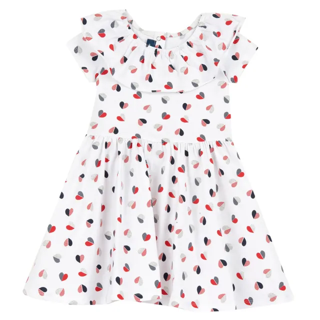 chicco-m-dchen-kleid-kurzarm-baumwolle-gr-5-sommer image 1