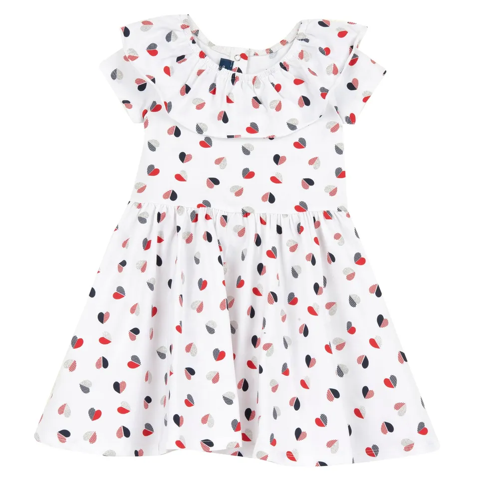 chicco-m-dchen-kleid-kurzarm-baumwolle-gr-5-sommer image 1