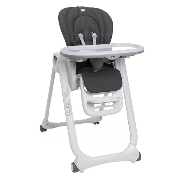chicco-polly-magic-relax-hochstuhl-grau-0-3-jahre-verstellbar image 1
