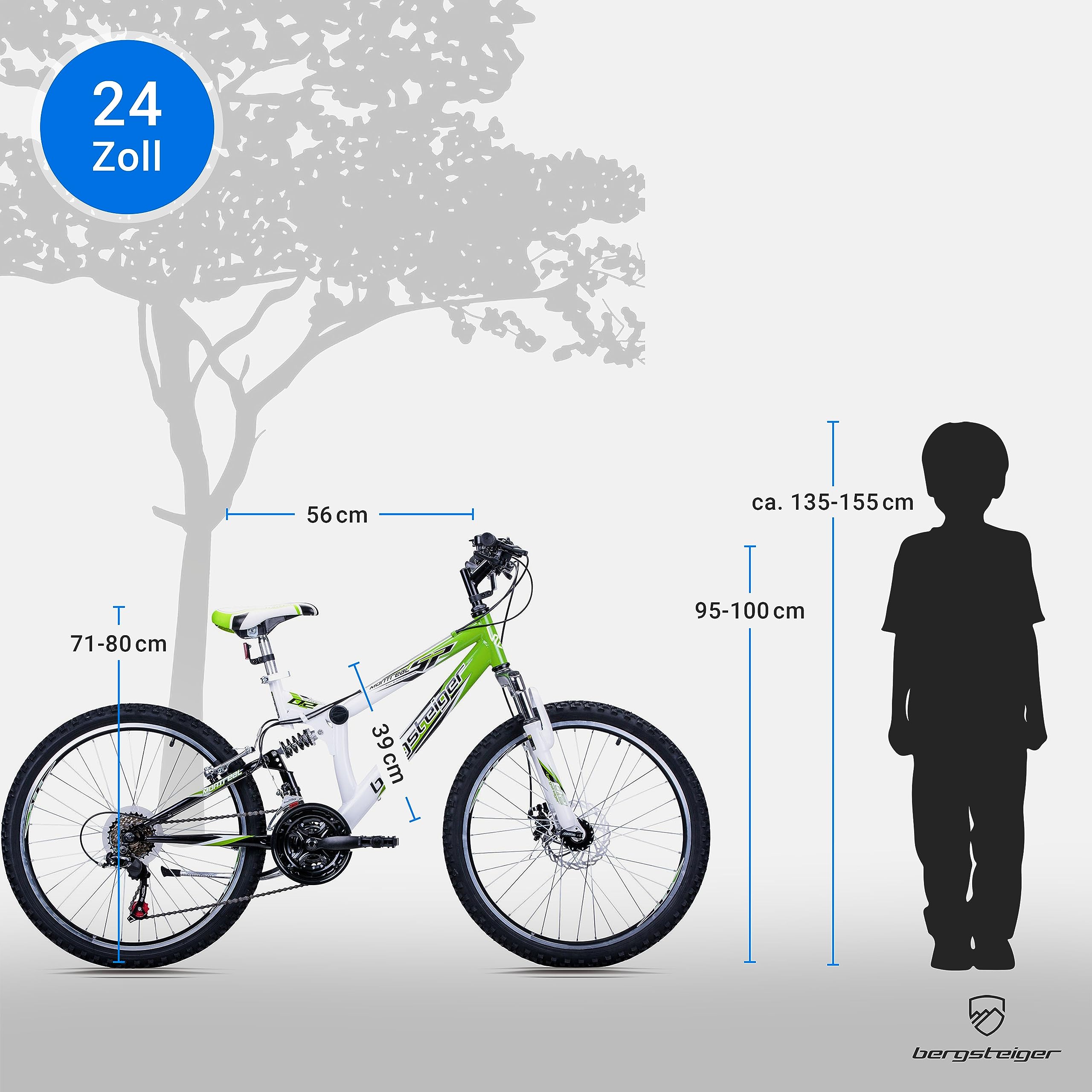 bergsteiger-montreal-kinderfahrrad-24-zoll-white-green-6-gang image 6