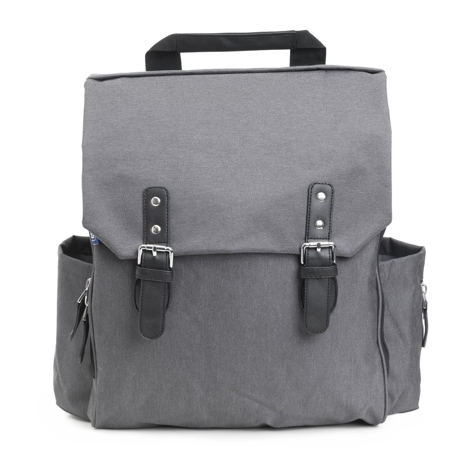 chicco-wickelrucksack-elterntasche-monochrom-mit-wickelunterlage image 1