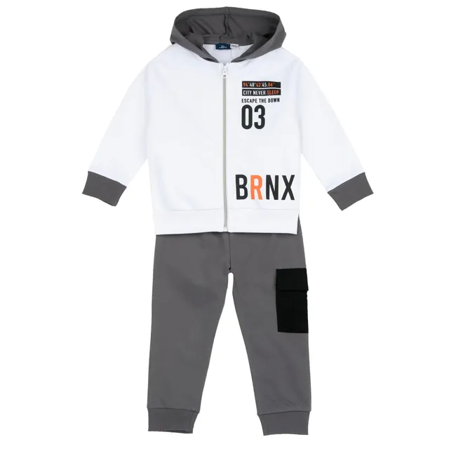 chicco-trainingsanzug-jungen-4-jahre-hoodie-hose-set image 1