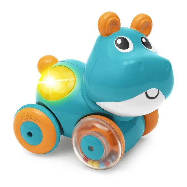 chicco-hippo-sprint-go-r-ckziehauto-nilpferd-mit-licht image 1