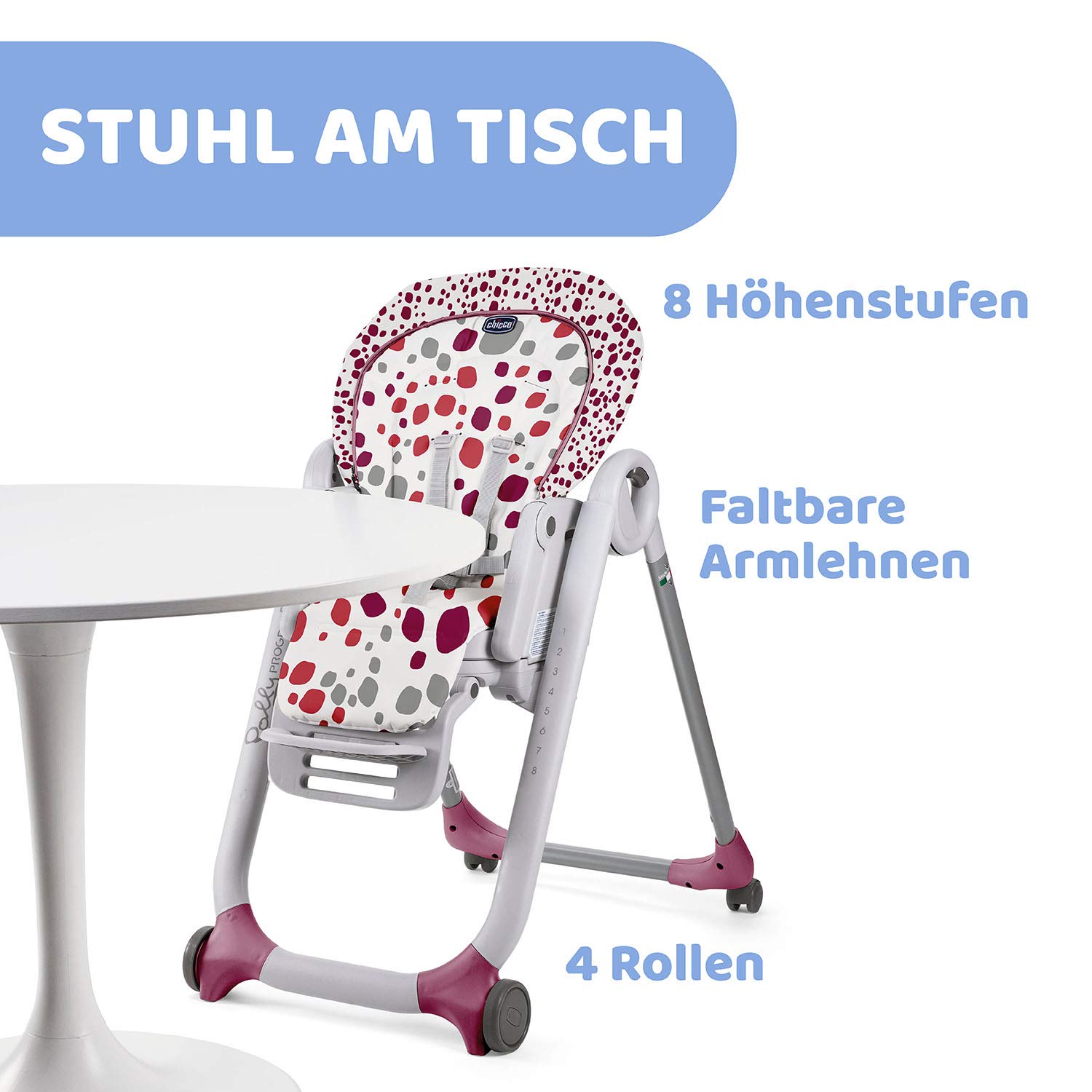 chicco-polly-progres5-hochstuhl-baby-grau-bis-15-kg image 7