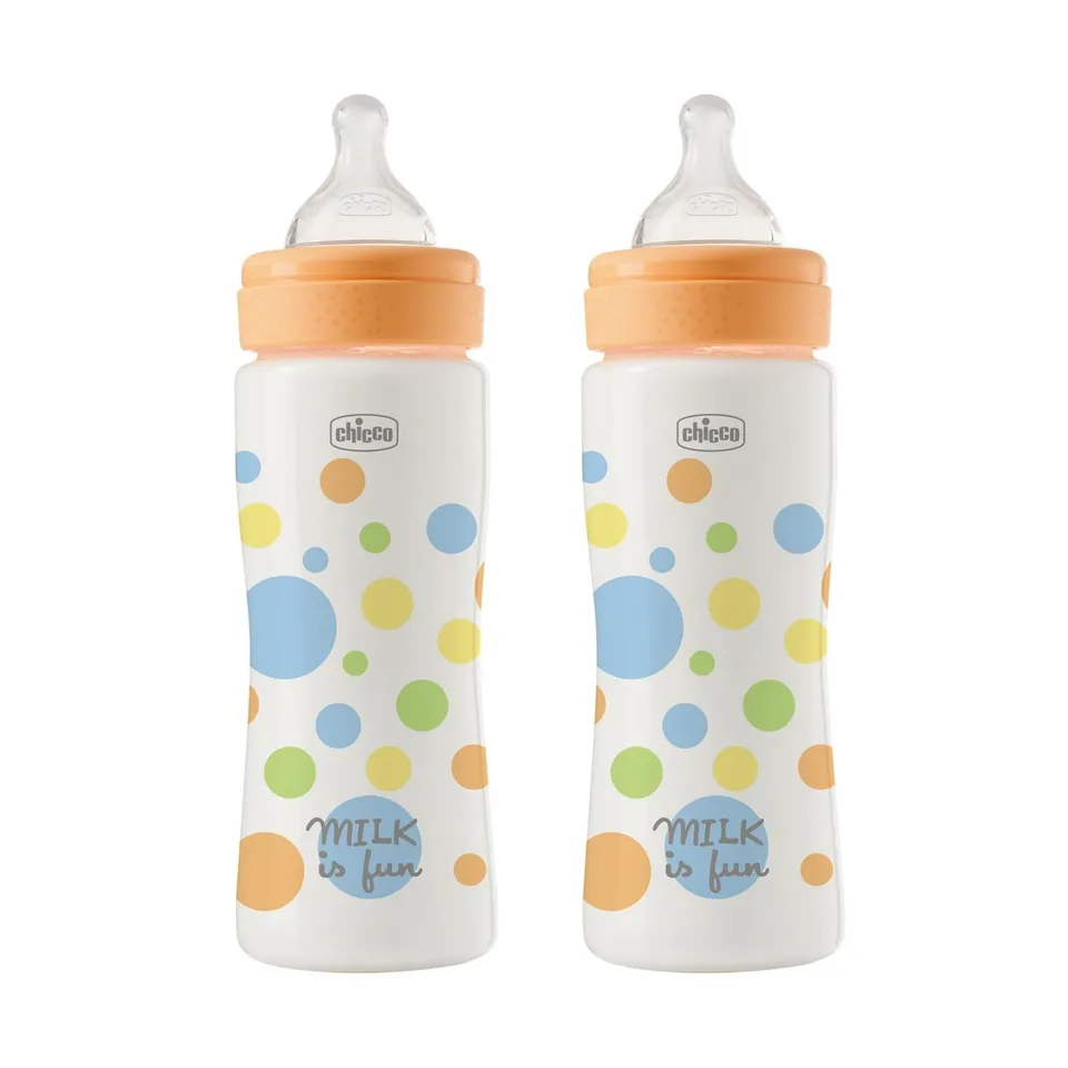 chicco-perfect-flaschen-2er-330ml-hellblau-fast-flow image 1