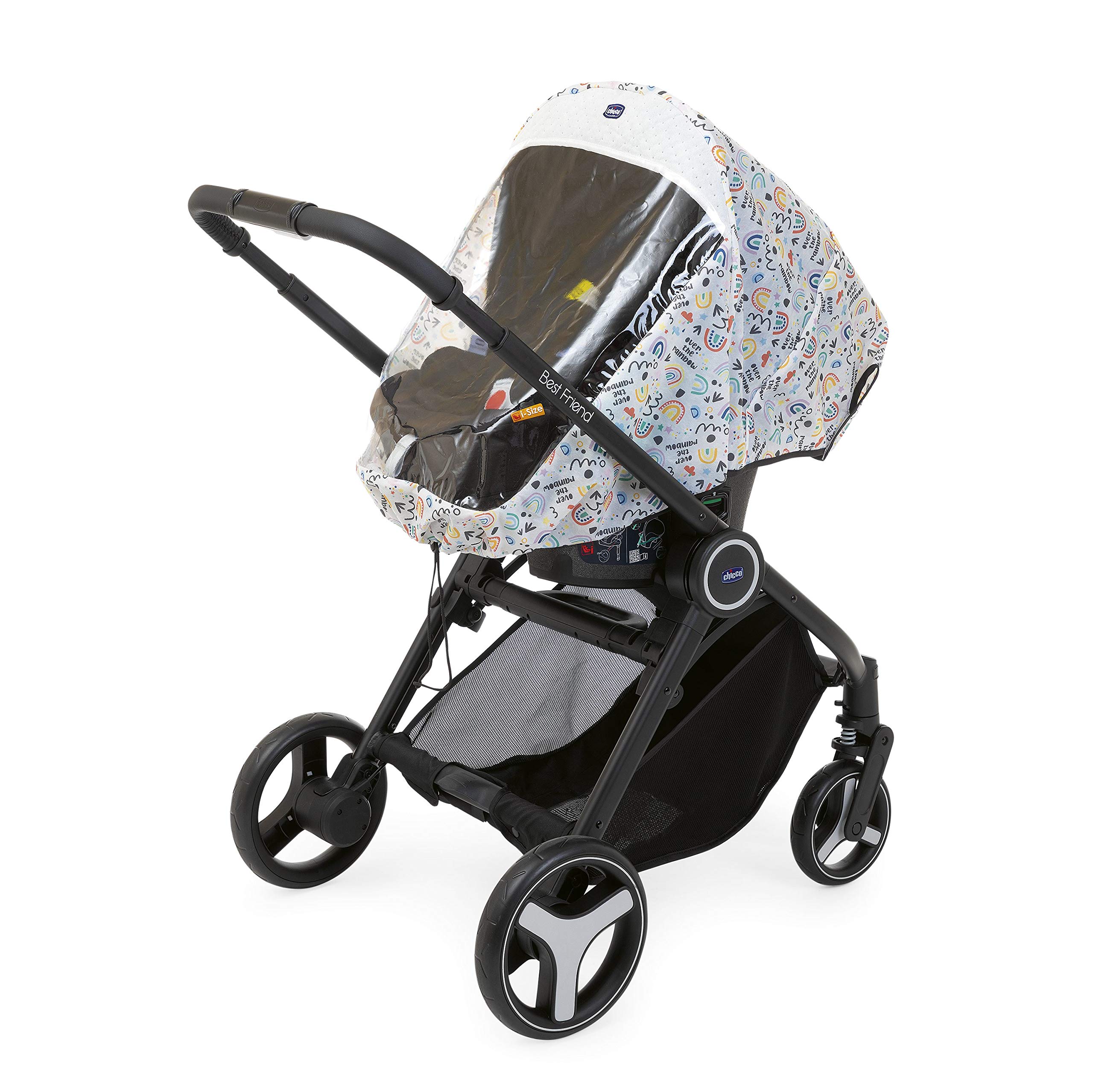 chicco-regenschutz-over-the-rainbow-kinderwagen-universal image 2