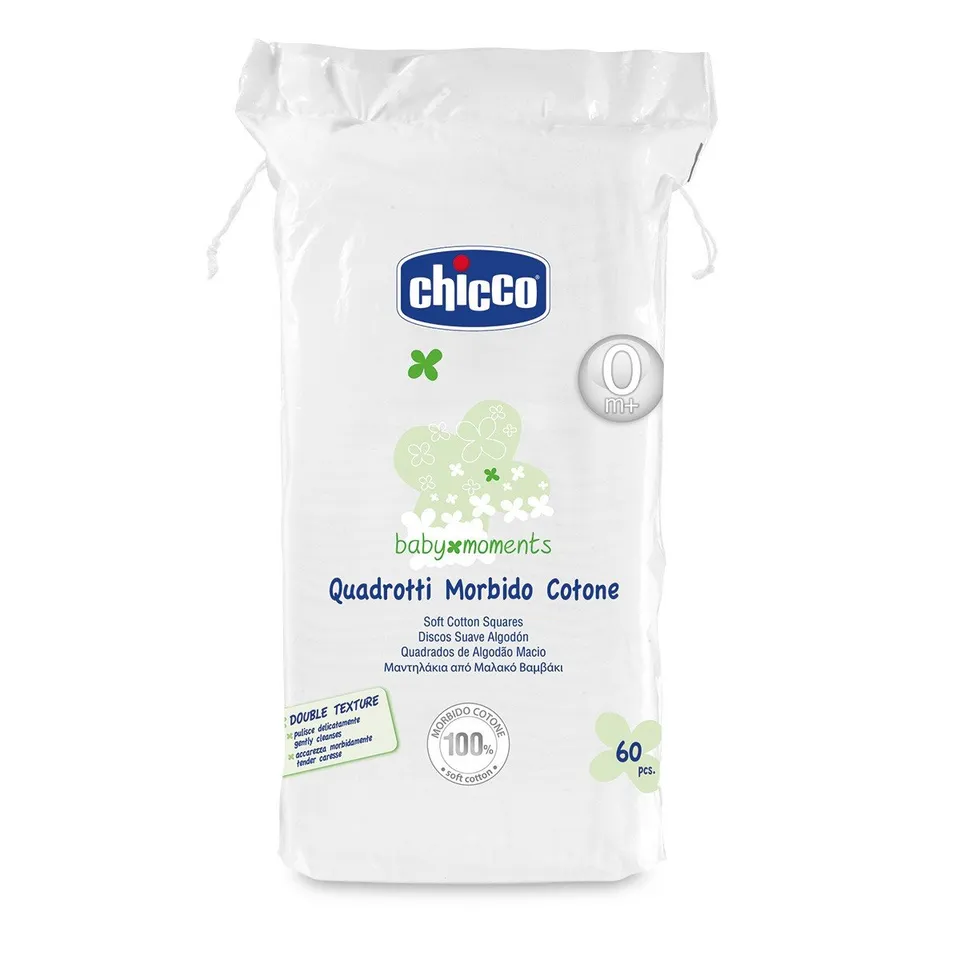 chicco-wattepads-quadratisch-60-st-baumwolle image 1