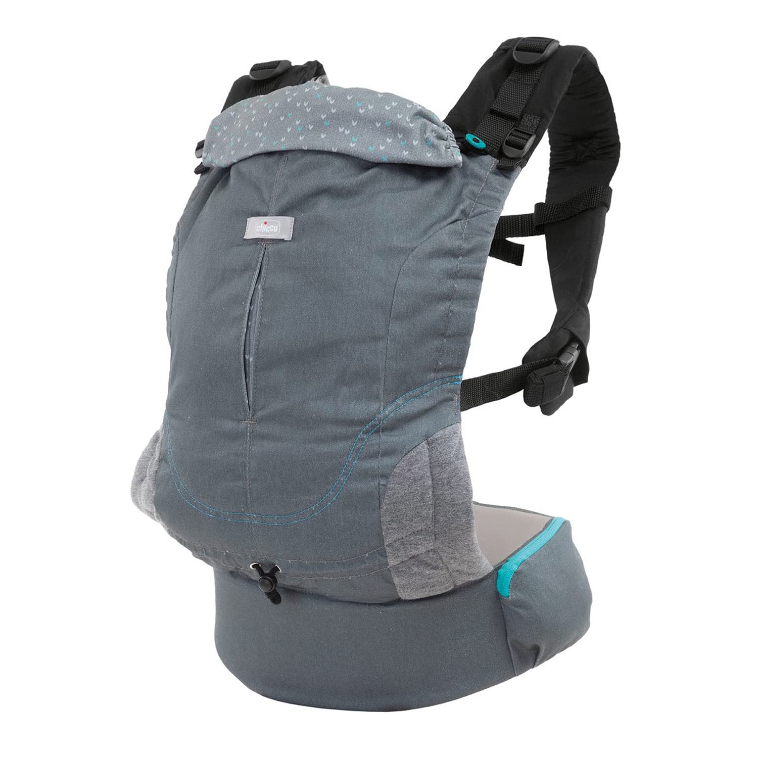 chicco-myamaki-fit-babytrage-baumwolle-cool-grey-15-kg image 1