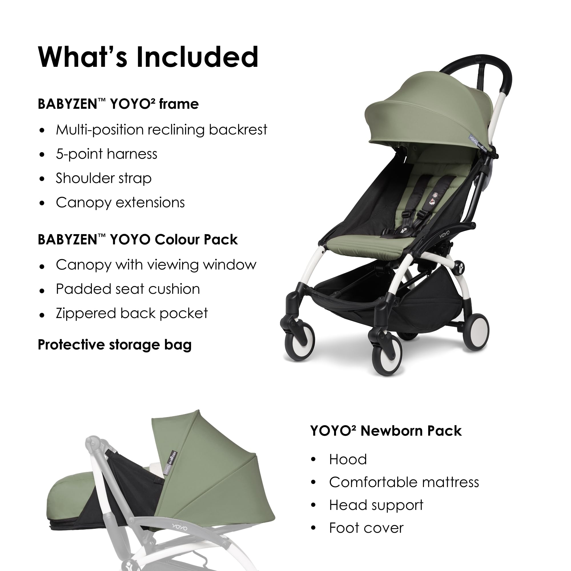babyzen-yoyo2-kinderwagen-olive-0-und-6-komplettset image 2