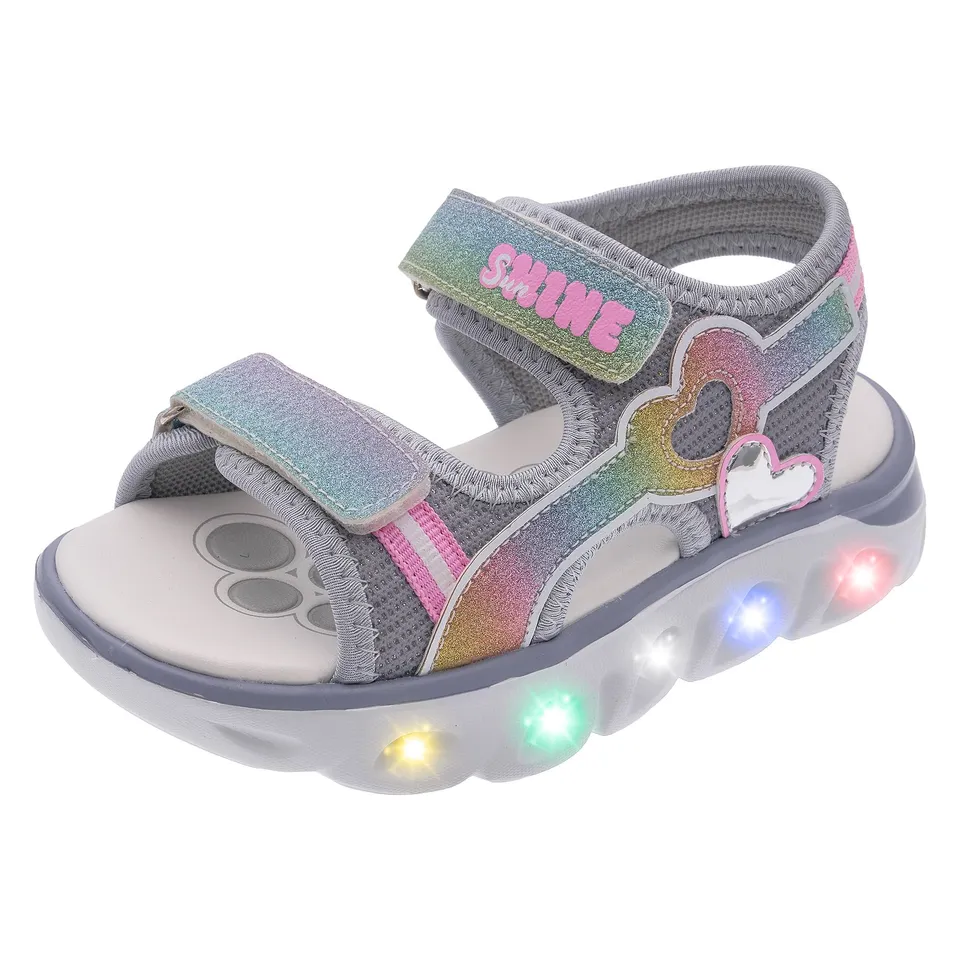 chicco-m-dchensandalen-mit-lichtern-gr-30-eu-klett image 1