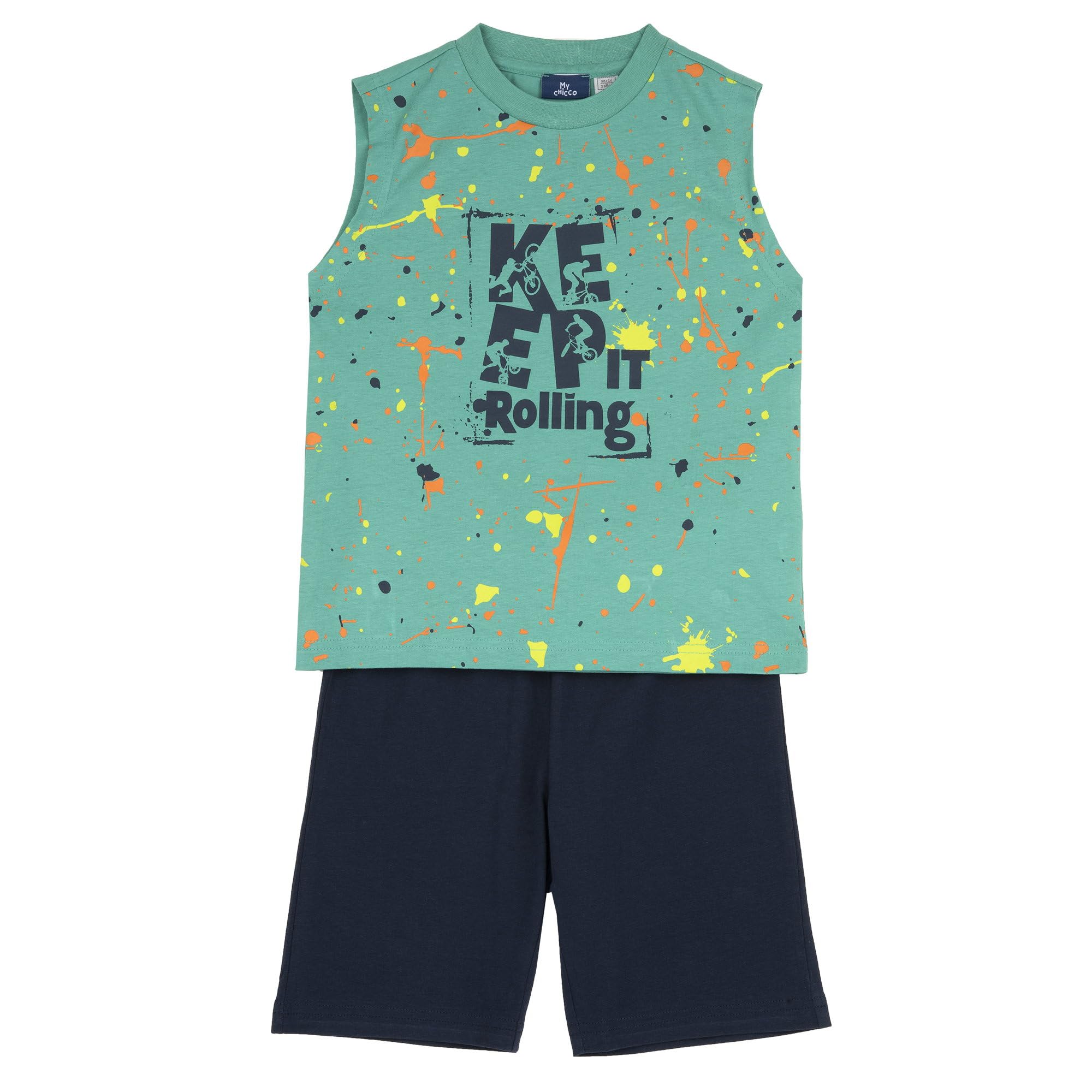 chicco-jungen-set-unterhemd-und-shorts-gr-5-jahre image 1
