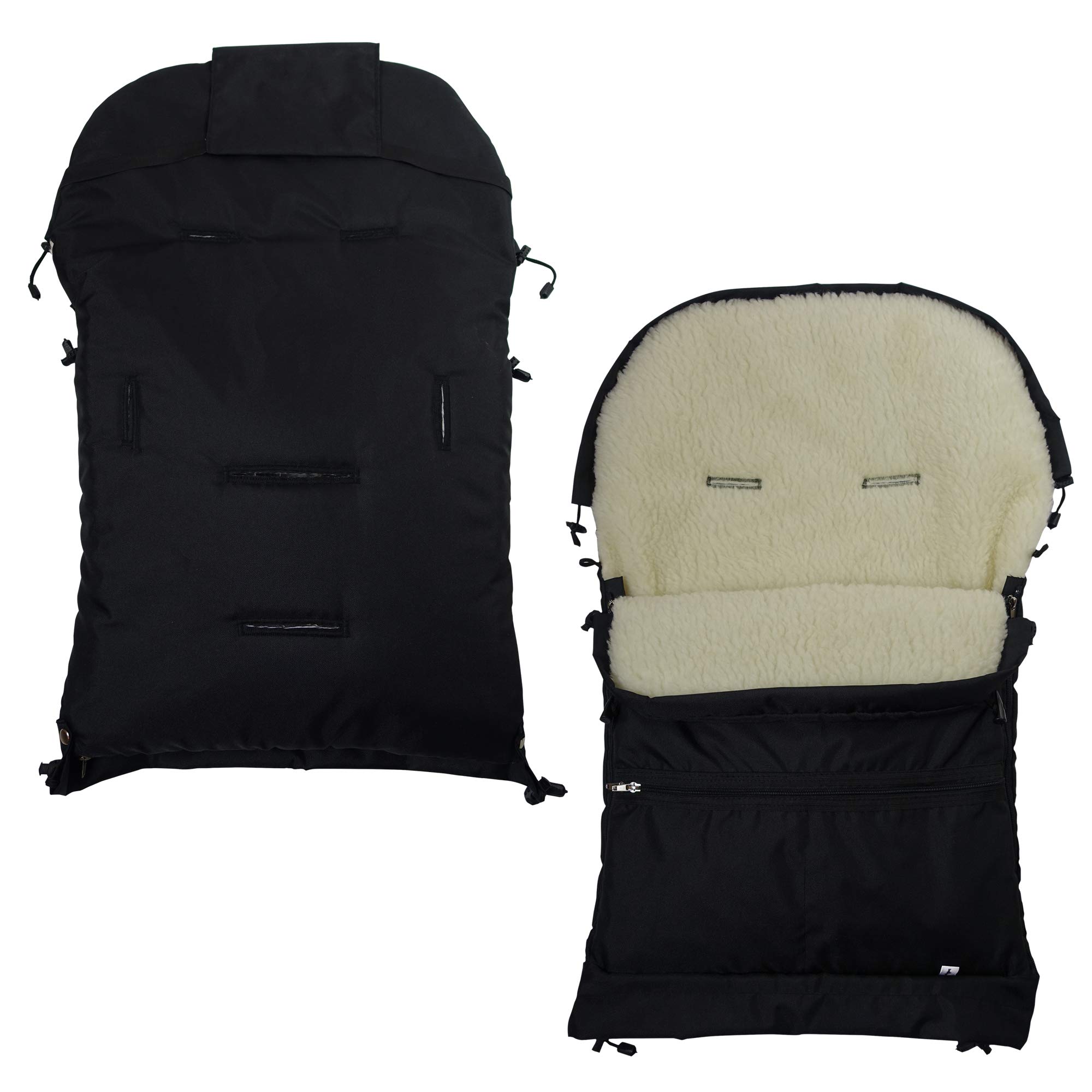 bergsteiger-5-in-1-winterfu-sack-kinderwagen-chocolate image 4