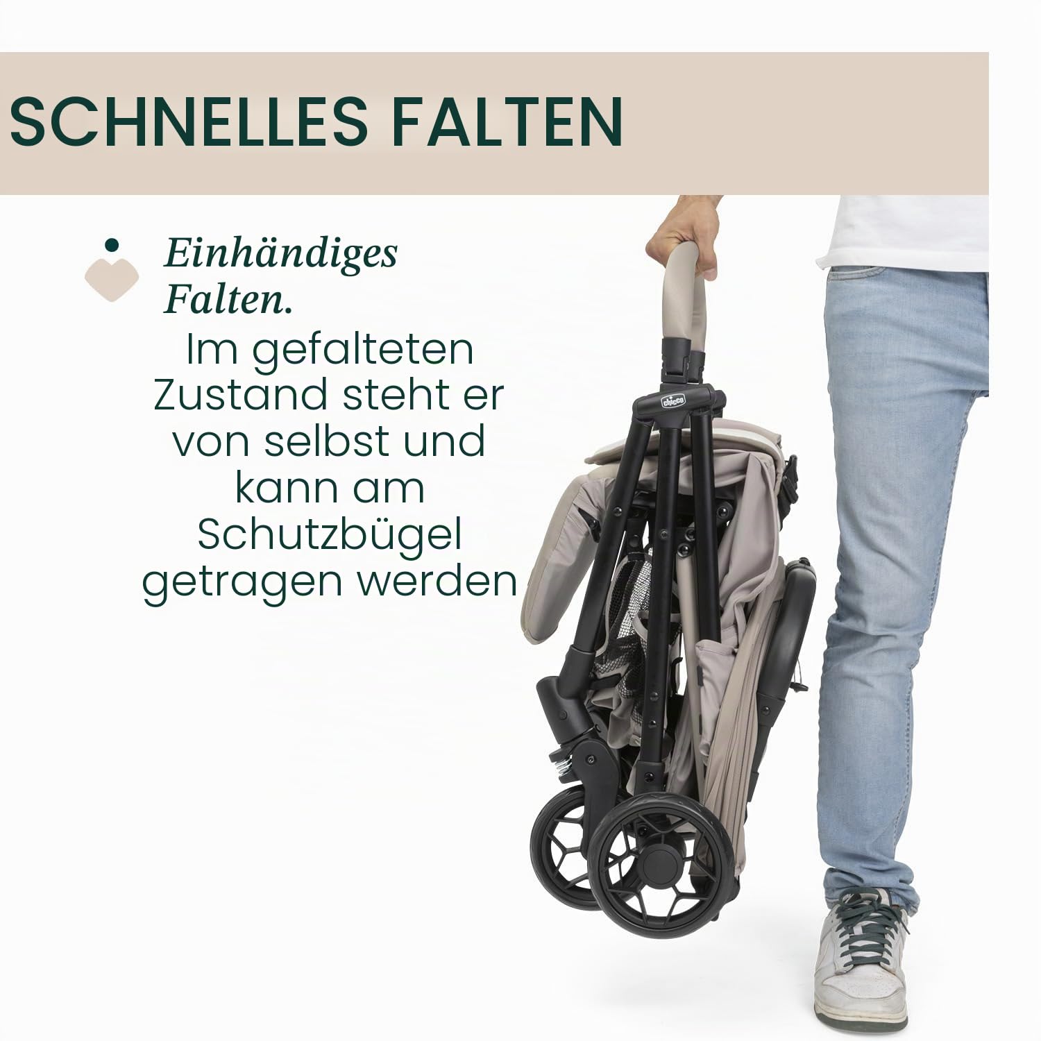 chicco-taormina-buggy-bio-baumwolle-beige-bis-22-kg-faltbar image 6