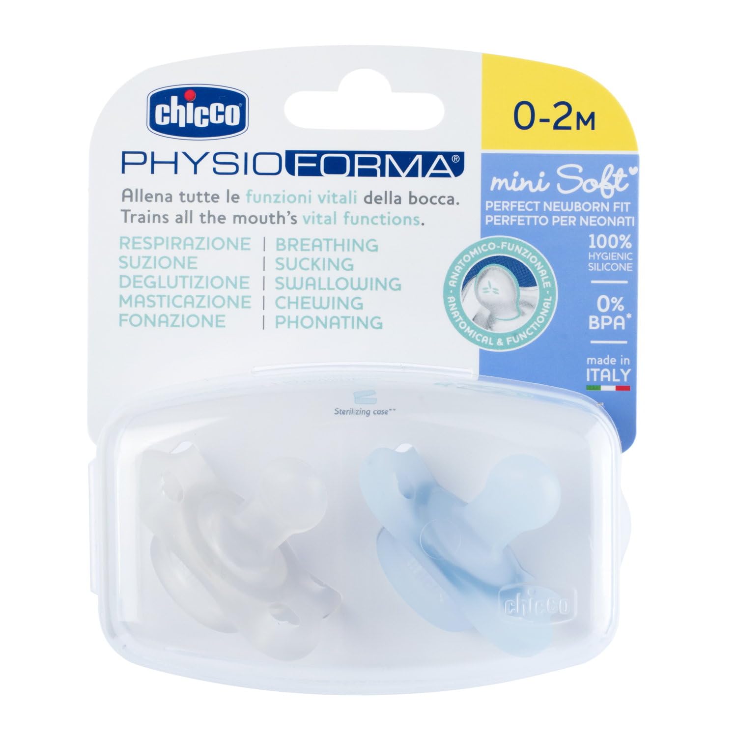 chicco-physioforma-schnuller-0-6-monate-4er-set-silikon image 6