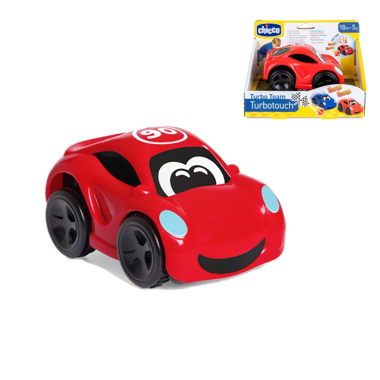 chicco-vespa-mini-rennauto-turbo-touch-gelb-r-ckziehfunktion image 5