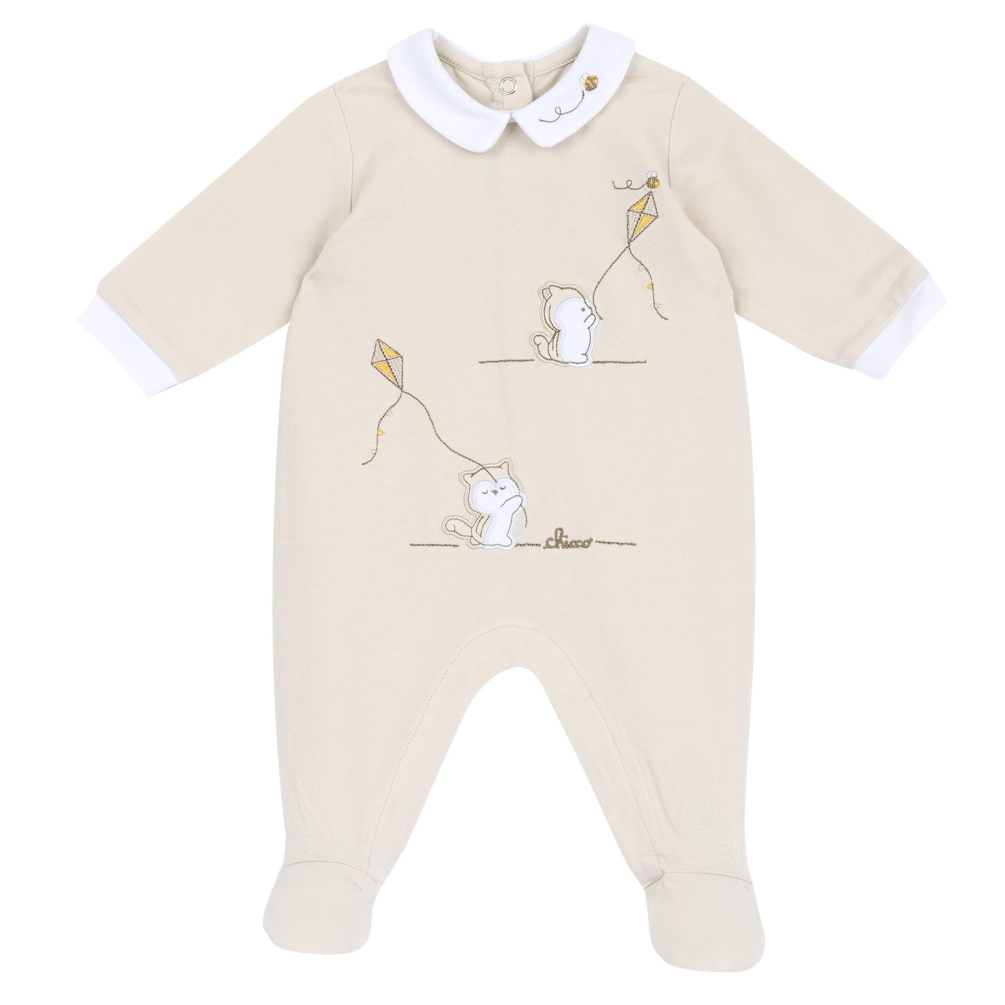 chicco-baby-strampler-jungen-baumwolle-3-monate image 1