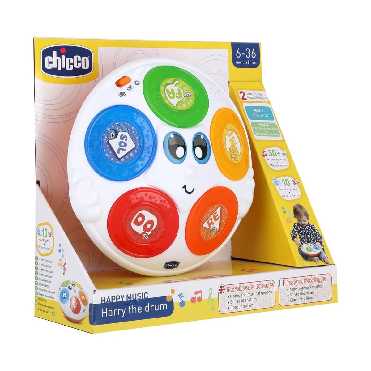 chicco-harry-the-drum-musiktrommel-mit-licht image 6