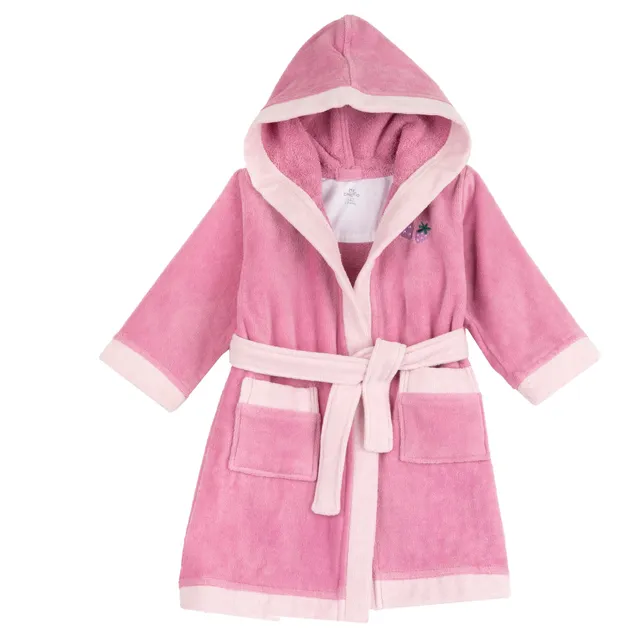 chicco-bademantel-kinder-6-jahre-frottee-rosa-schwimmbad image 1