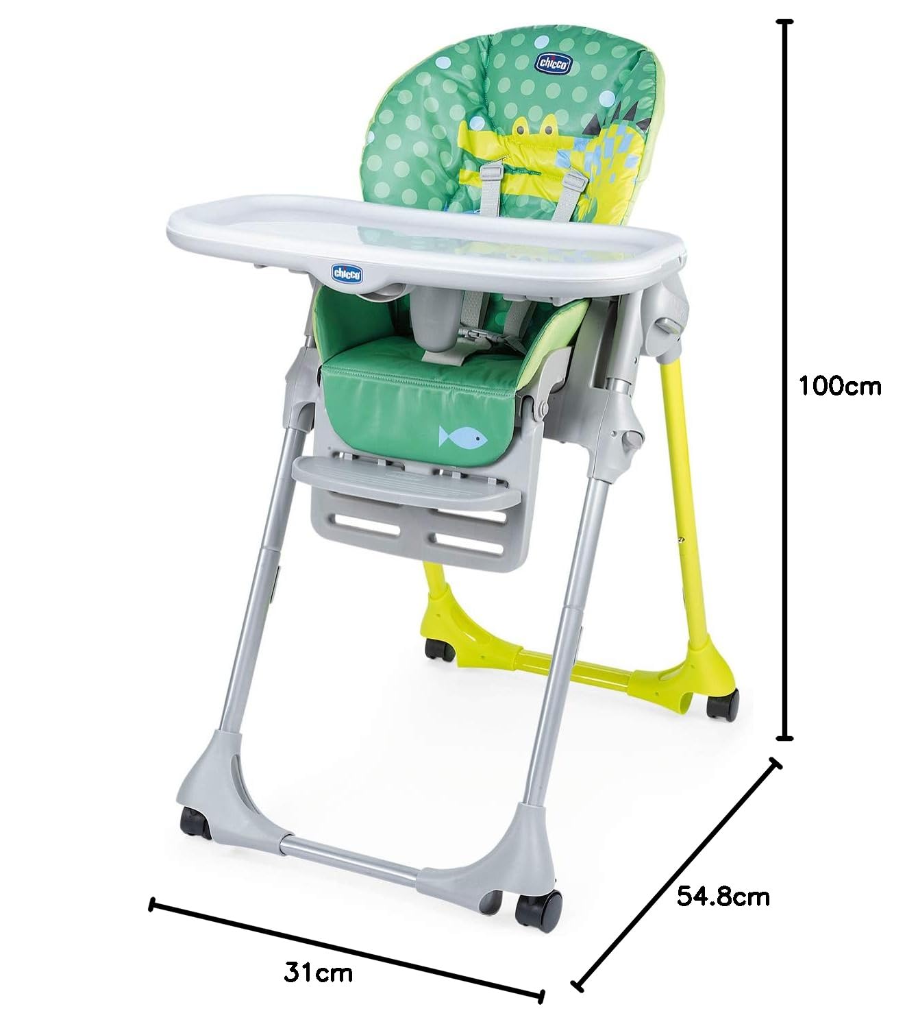 chicco-polly-easy-hochstuhl-krokodil-6-monate-bis-15-kg image 7