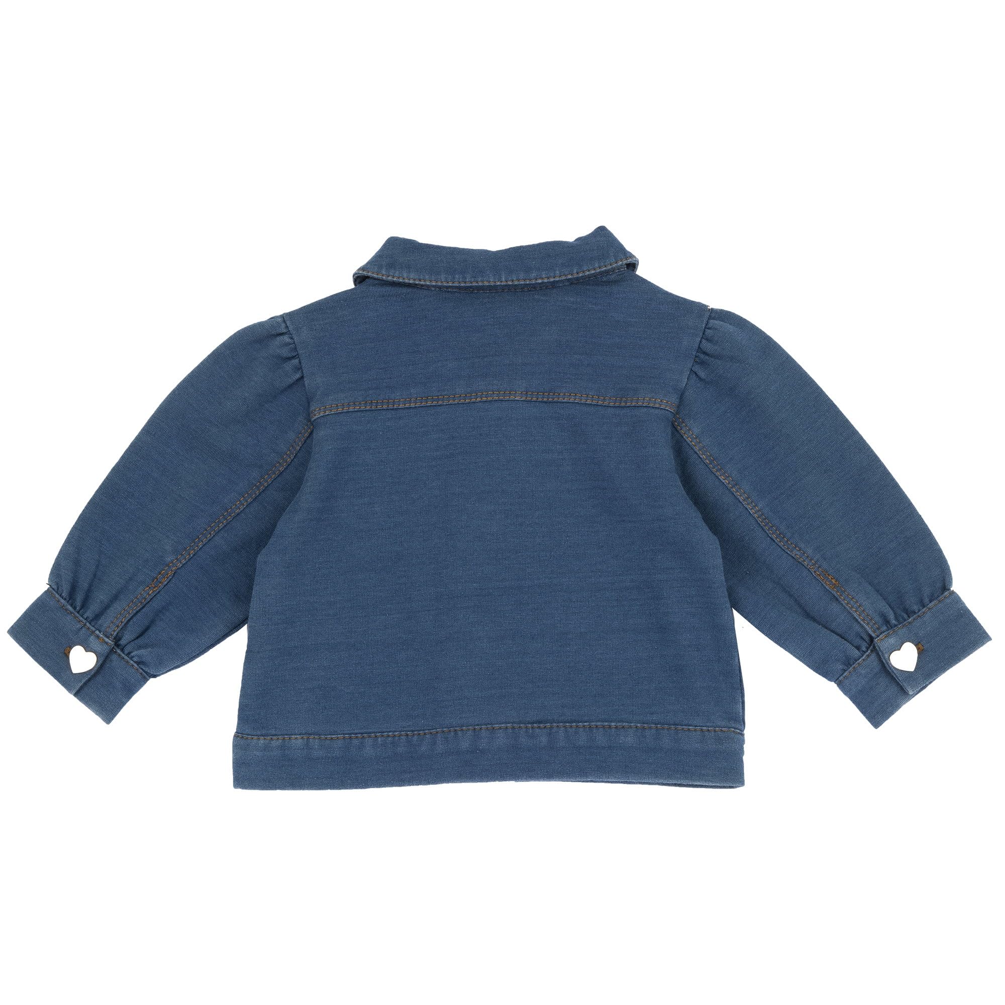 chicco-m-dchen-jeansjacke-denim-jacke-9-monate-babykleidung image 2