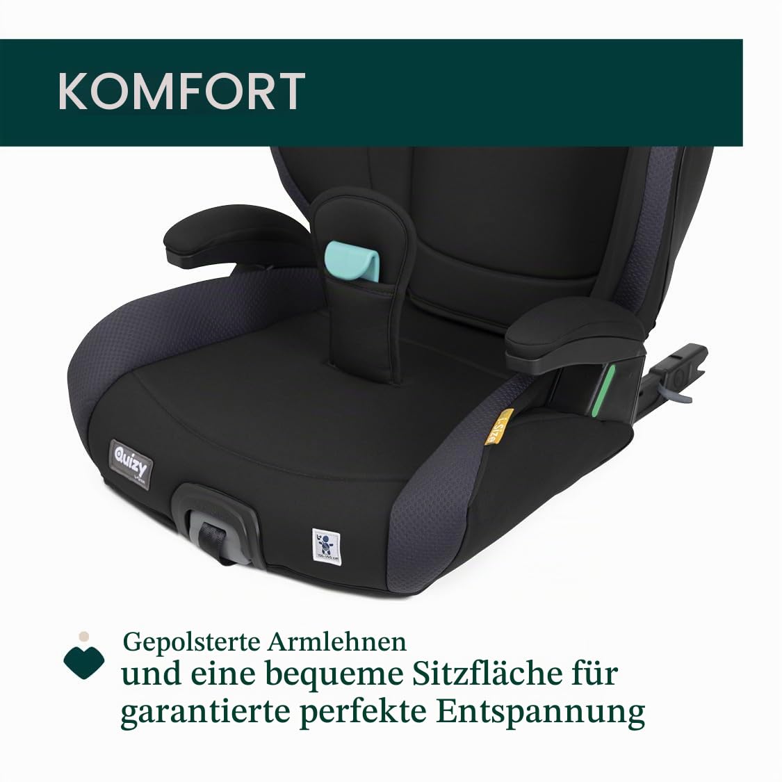 chicco-quizy-i-size-kindersitz-100-150-cm-schwarz-isofix image 7
