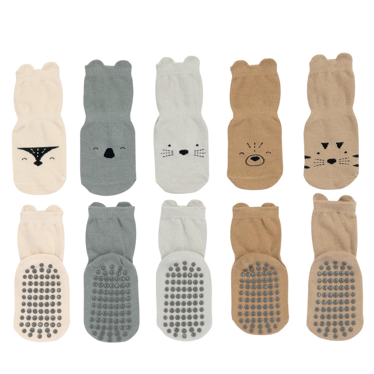 chicco-stoppersocken-kinder-5-paar-5-6-jahre-baumwolle image 1