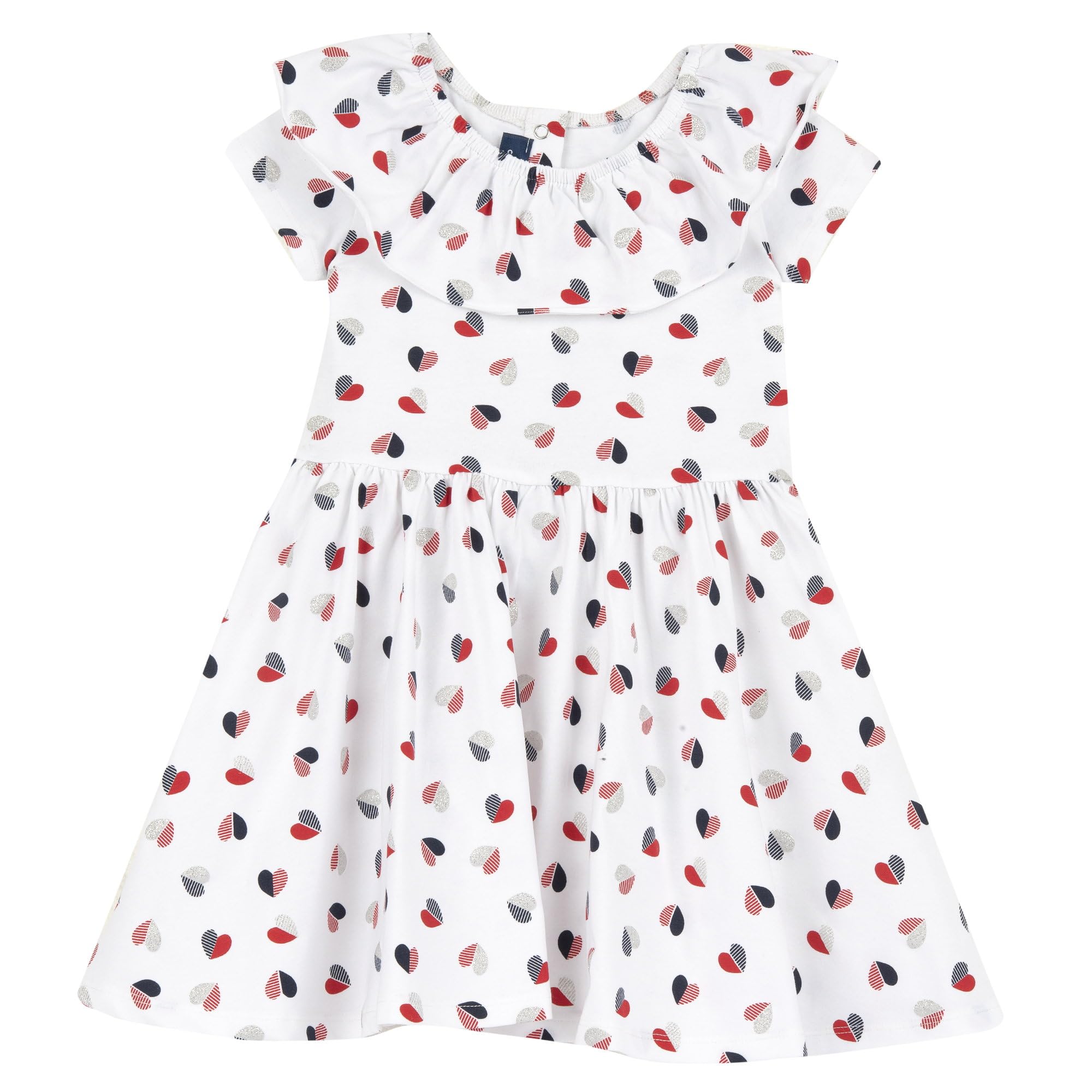 chicco-m-dchen-kleid-kurzarm-baumwolle-gr-5-sommer image 1