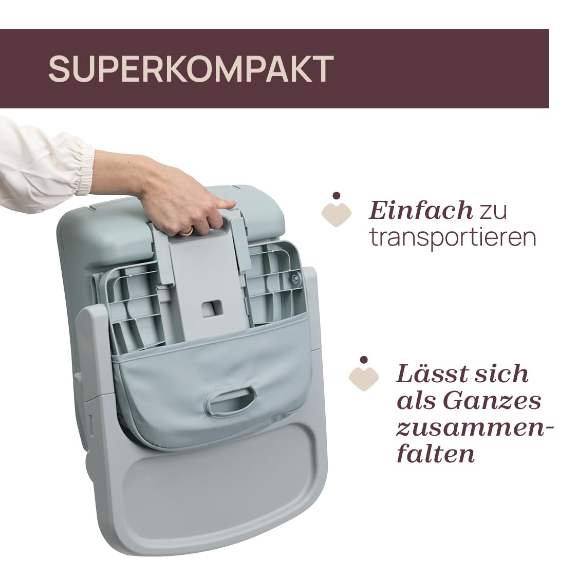 chicco-bento-sitzerh-hung-gr-n-mit-kissen-und-tablett image 4
